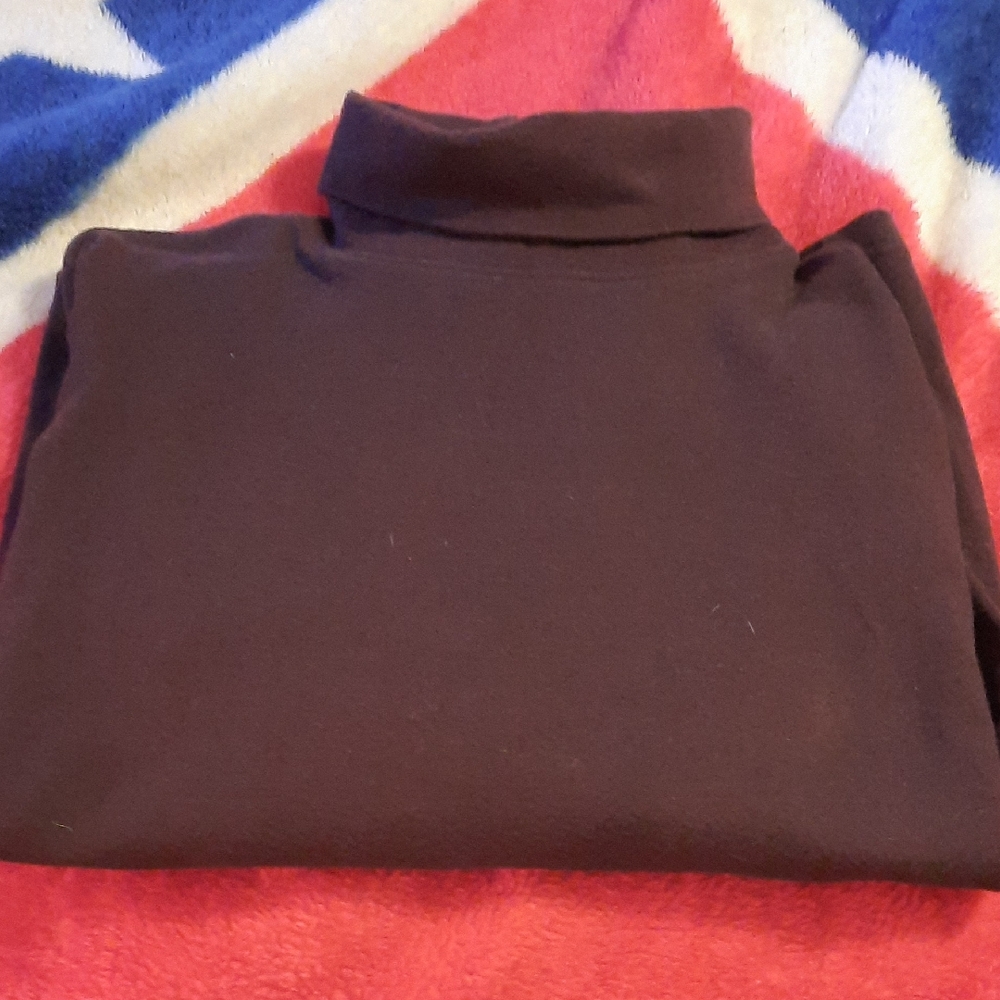 dressbarn  Cotton Turtleneck Sweater